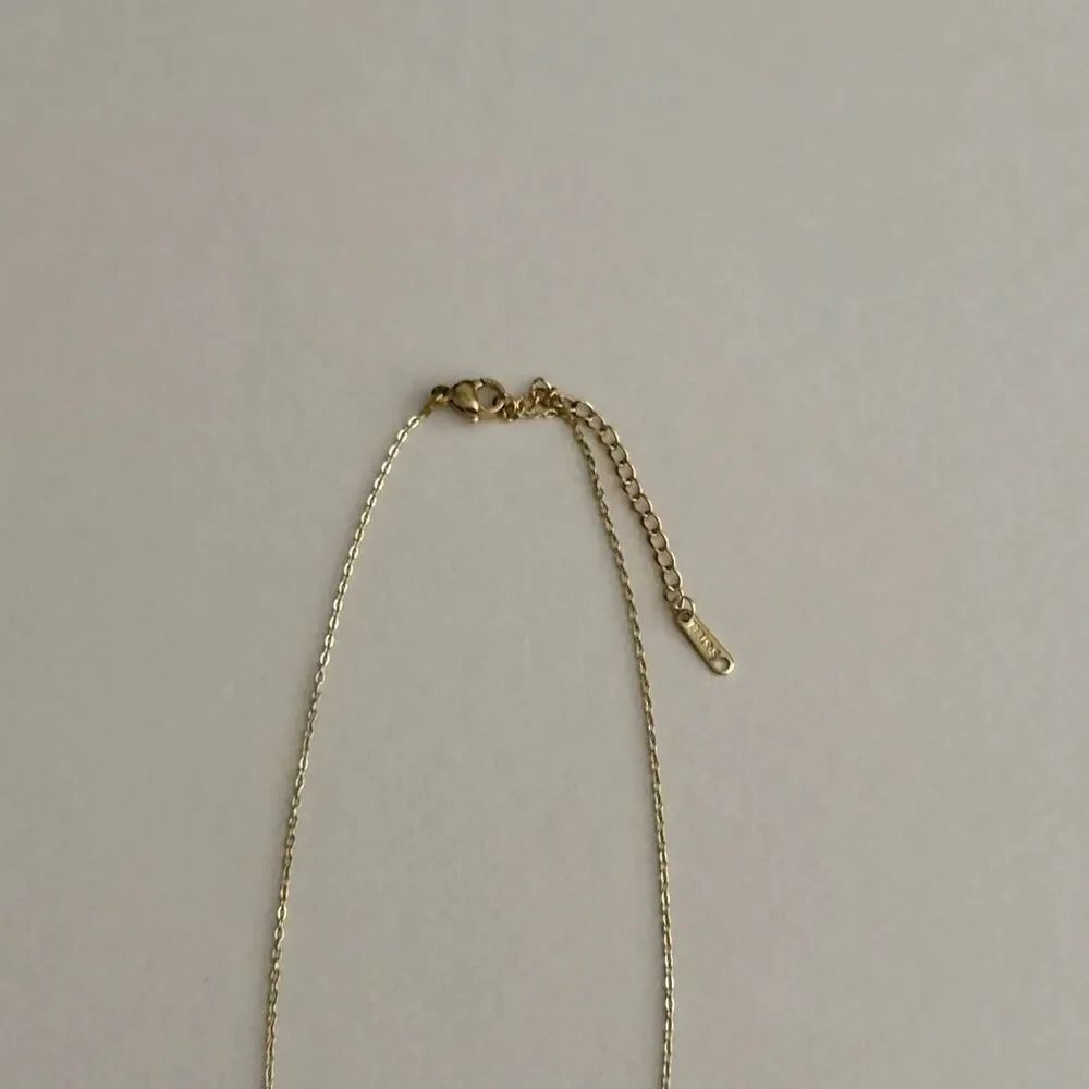 clover cross necklace D97 - Picture 6 of 7